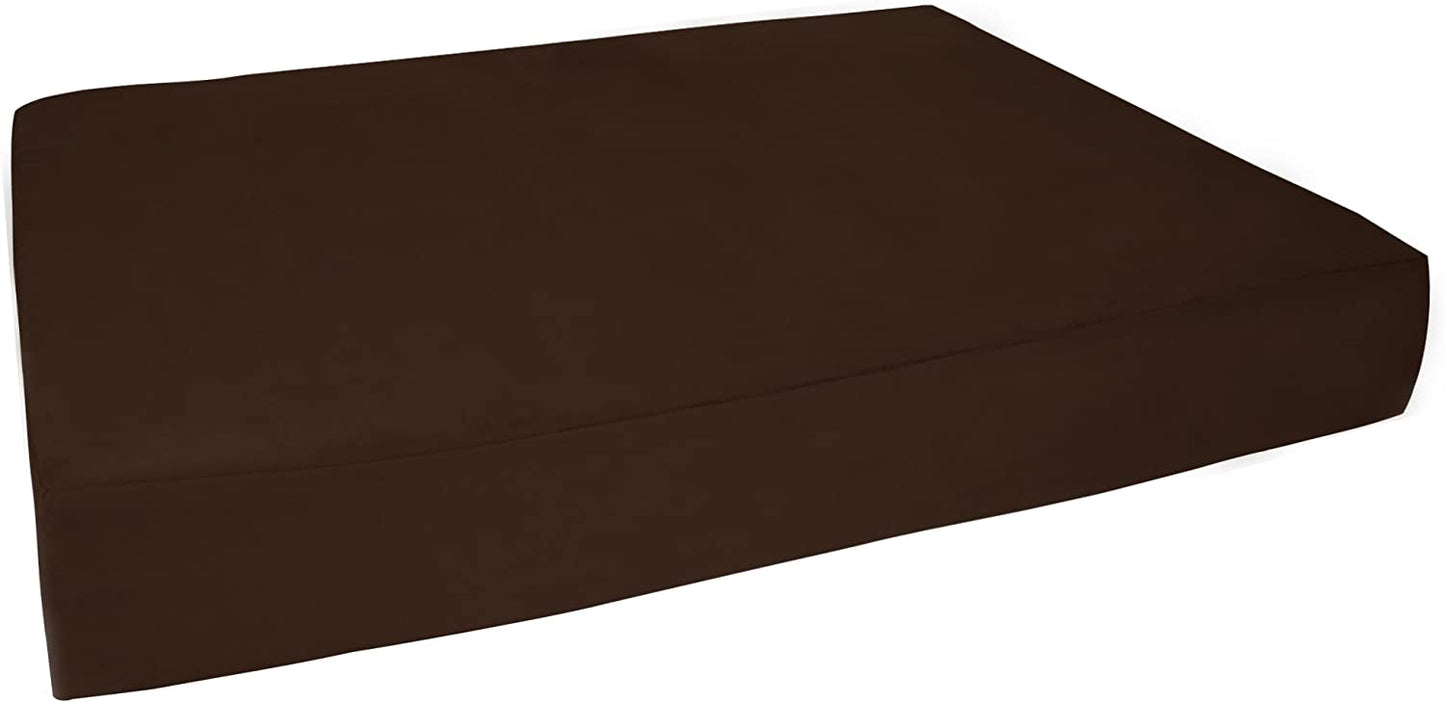 Ev Pet Supplies - 7" Pillow Top Orthopedic Dog Bed for Large and Extra Large Breed Dogs Most Comfortable