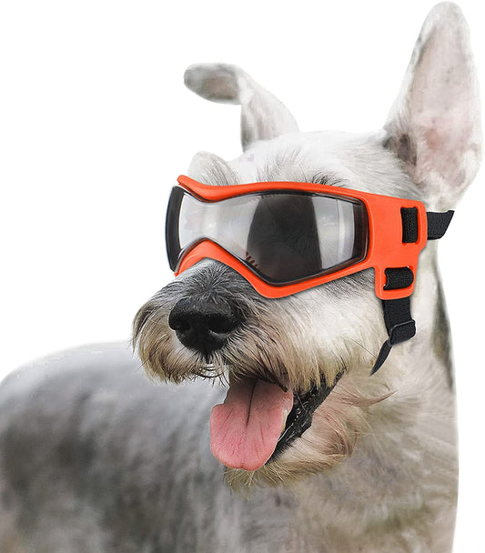 Ev Pet Supplies - Best Googles with UV Protection Puppy Goggles Windproof Anti fog Pet Sunglasses