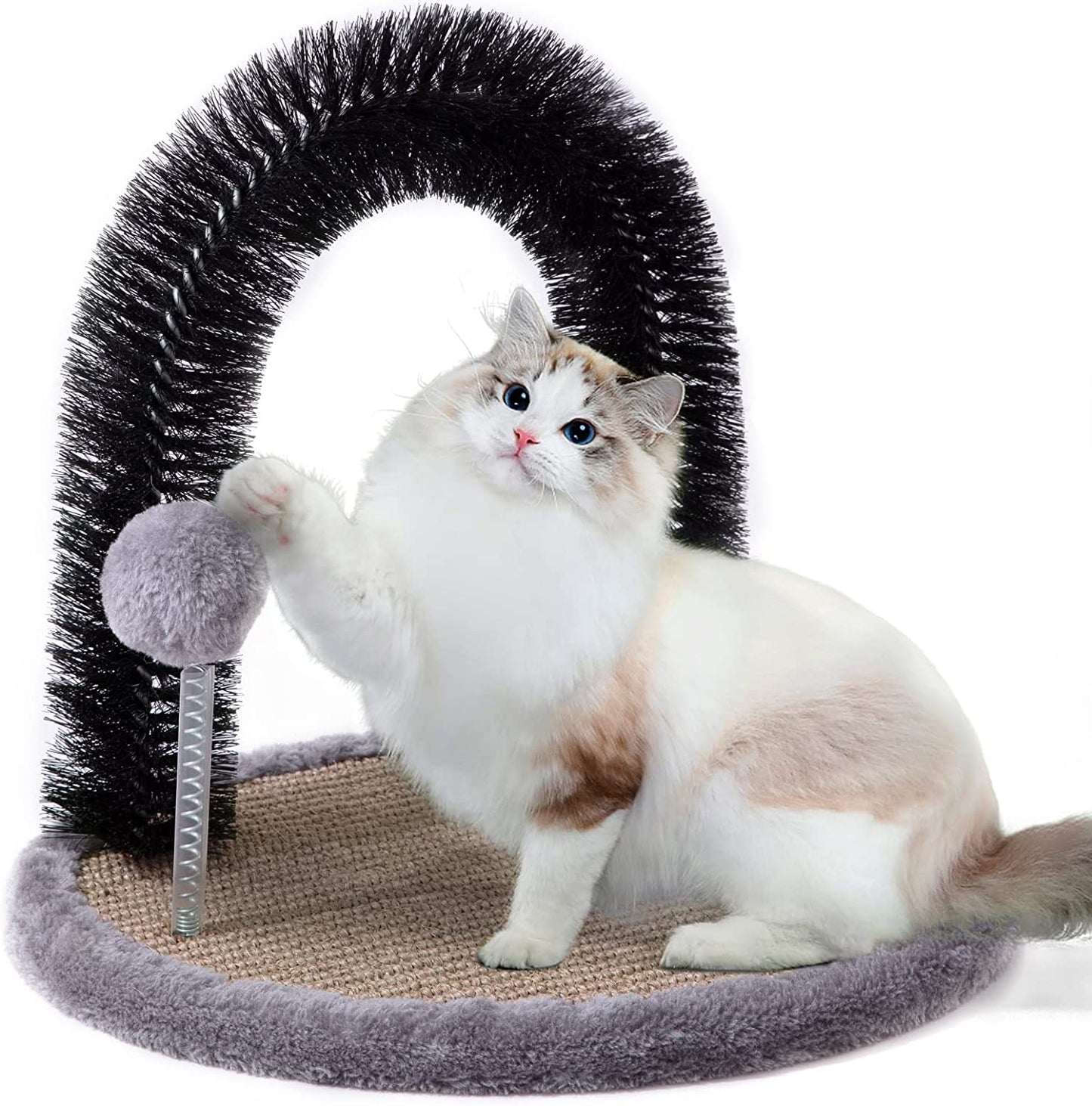 Ev Pet Supplies - Kitten Scratching Posts with Cat Arch Self Groomer Massager