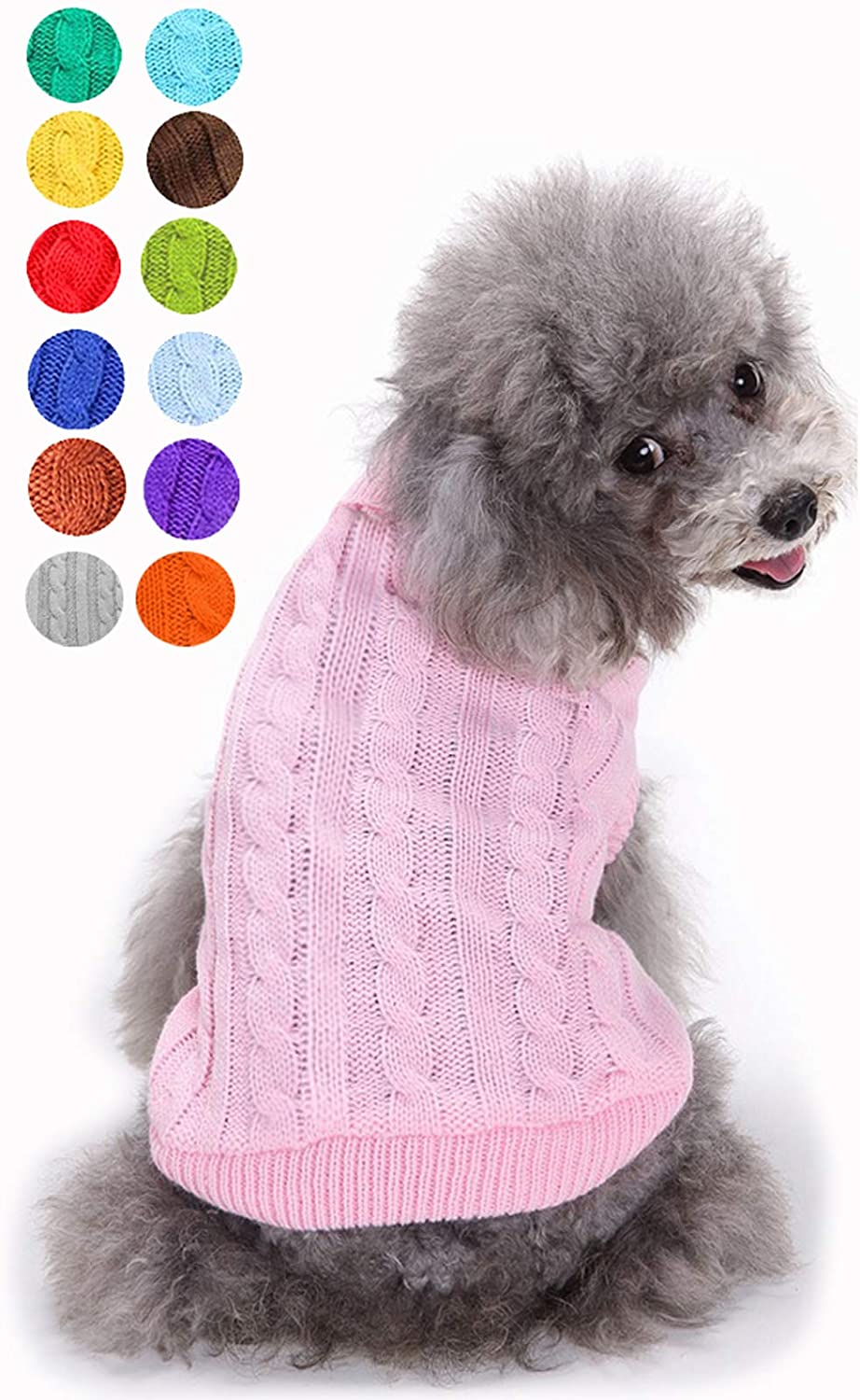 Ev Pet Supplies - Knitted Classy Sweater for Dog & Puppy Cat