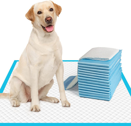 Ev Pet Supplies - Disposable Pet Piddle and Potty Pads for Puppies  , Extra Large Dog Pee Pads 28"x30"/30"x36" Super Absorbent & Leak-Proof |