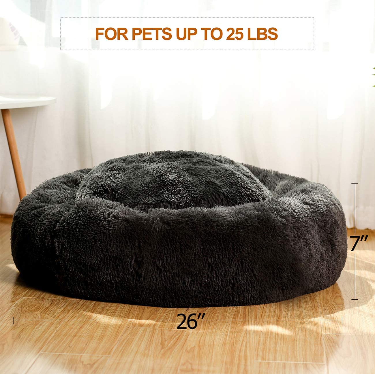 Ev Pet Supplies - Comfortable Dog Bed for Medium Dogs with Removable Cushion