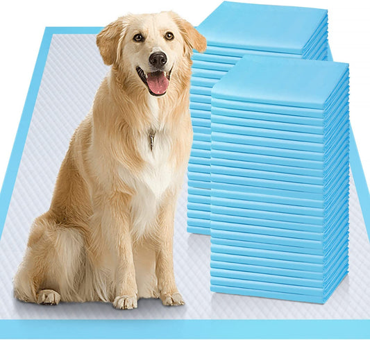 Ev Pet Supplies - Quick Dry Thicken 6 Layers Ultra Absorbent Dog Pee Pads Leak-Proof Odor-Control Puppy Training Pads