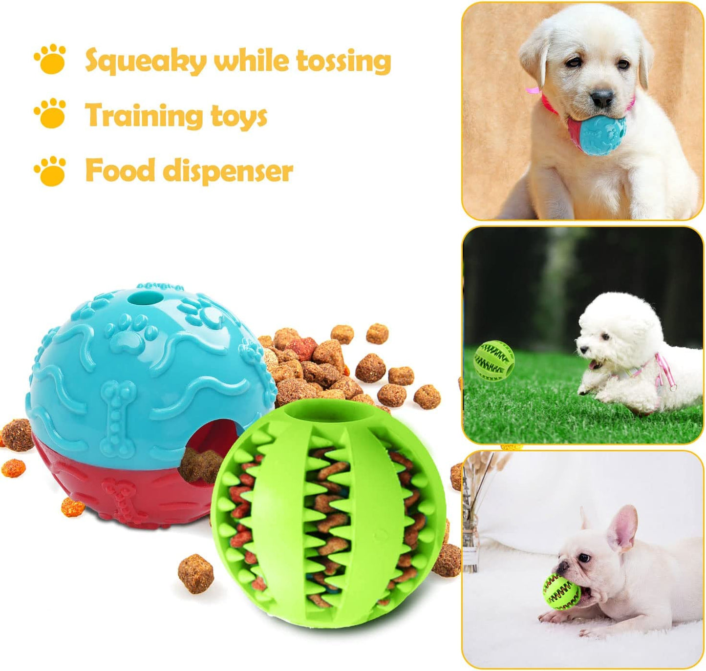 Ev Pet Supplies - 20 Pack Puppies Teething Chew Toys for Boredom, Pet Dog Chew Toys with Rope Toys