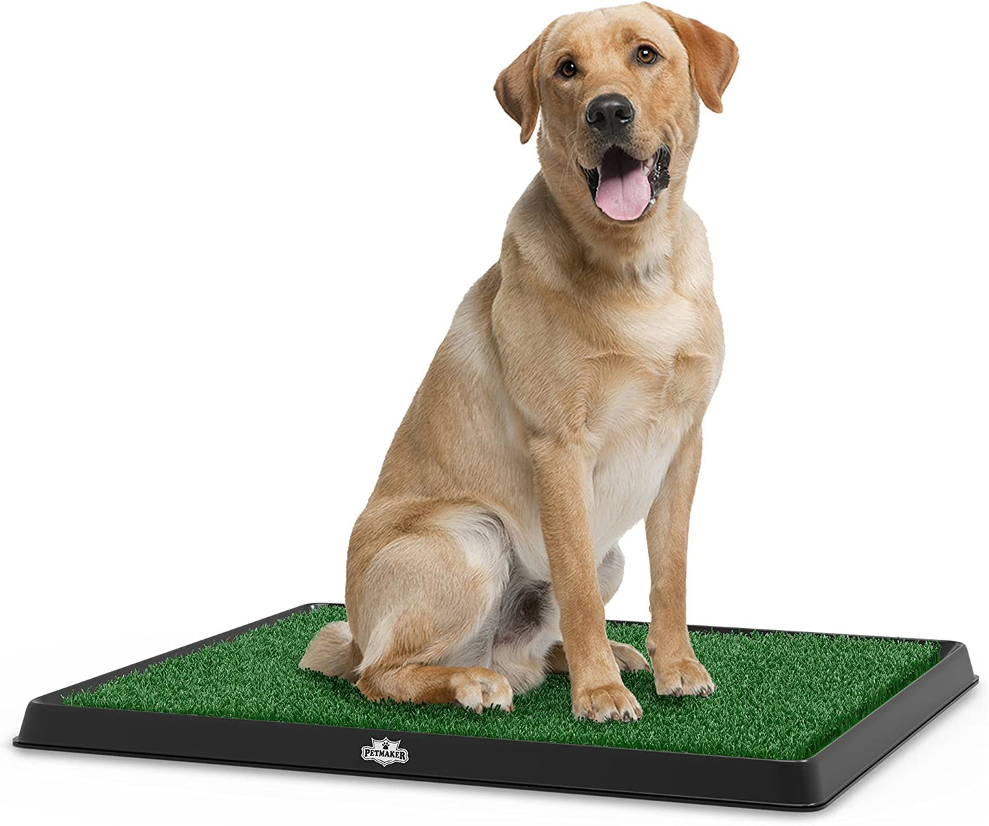 Ev Pet Supplies - Artificial Grass Puppy Pad for Dogs Portable Training Pad with Tray